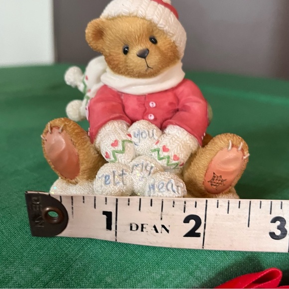 Cherished Teddies “Ted” Snow Fun When You Are Around 1997 vintage ceramic bear - Picture 7 of 11